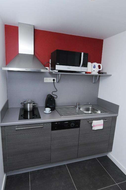 Les Communs Du Manoir Appartement Écully Kamer foto